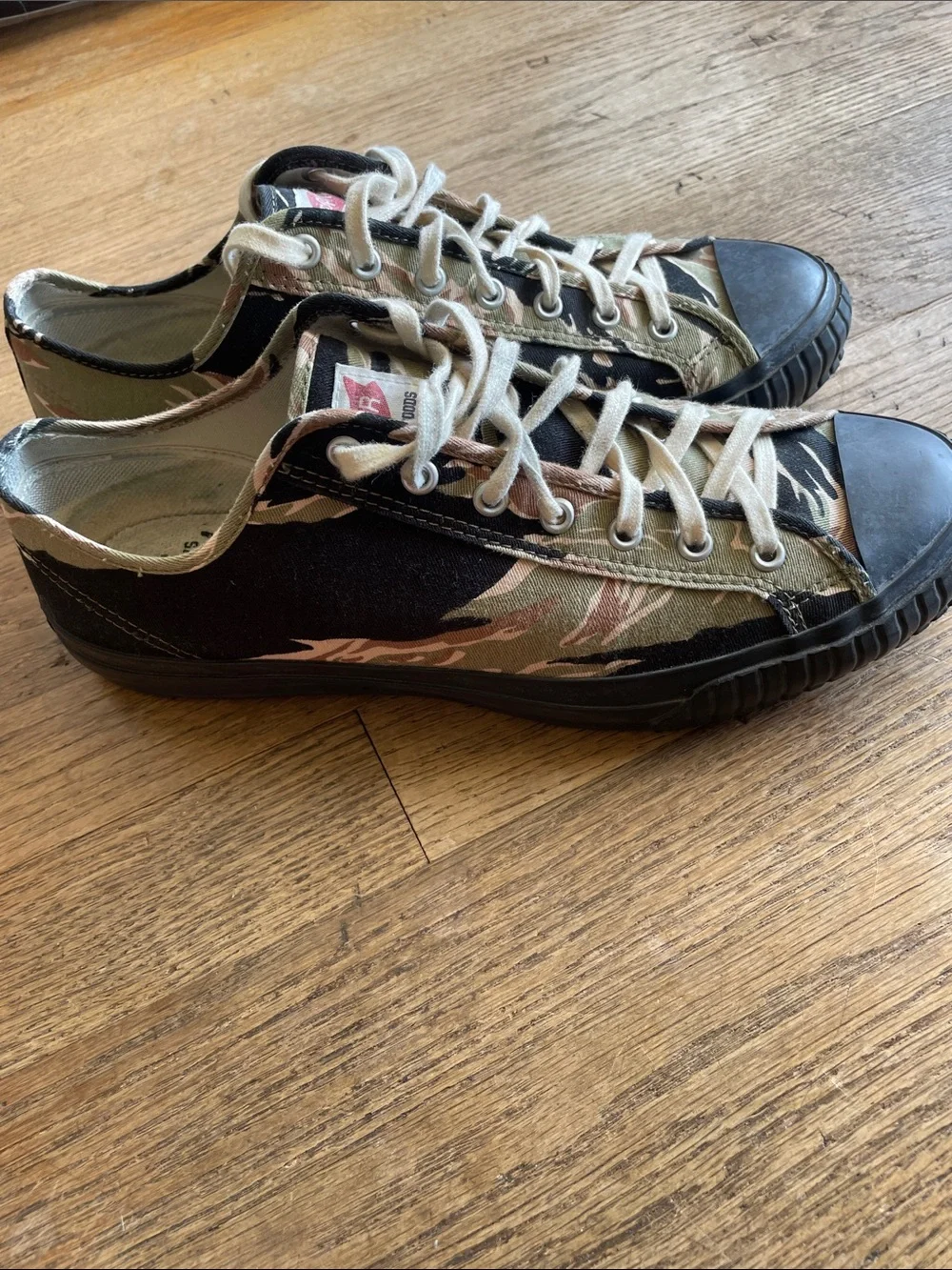 TSPTR Cadet Sneaker Camouflage Canvas Men’s 8.5.
